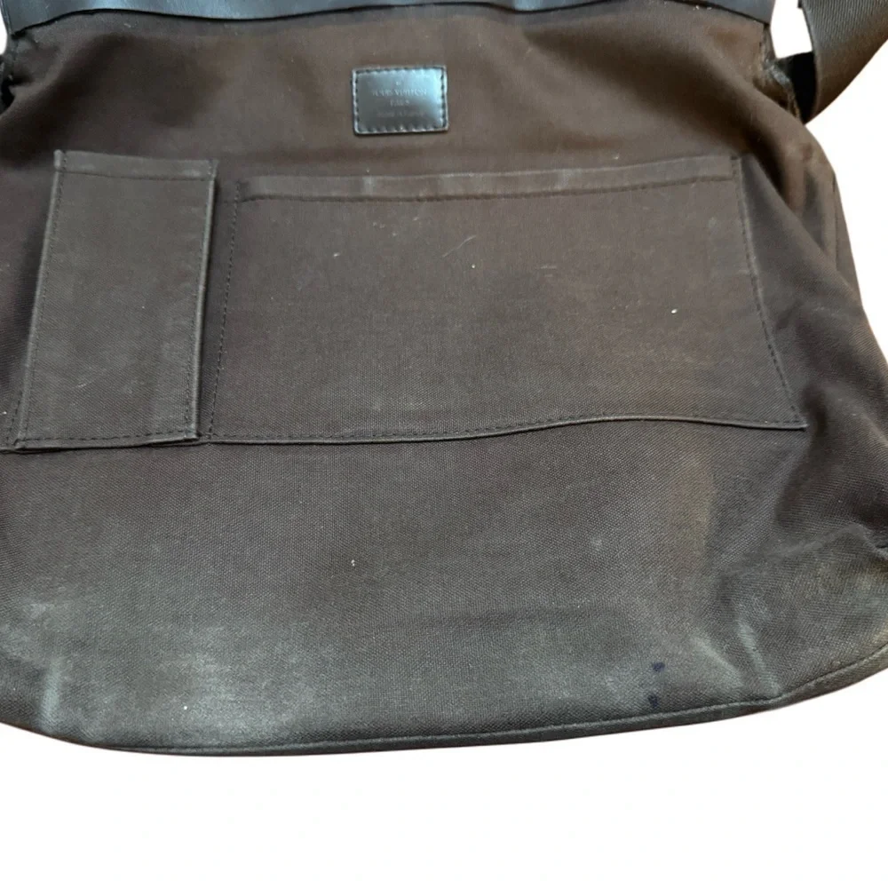 Louis Vuitton Damier Ebene Brooklyn Canvas Bag—2008 France